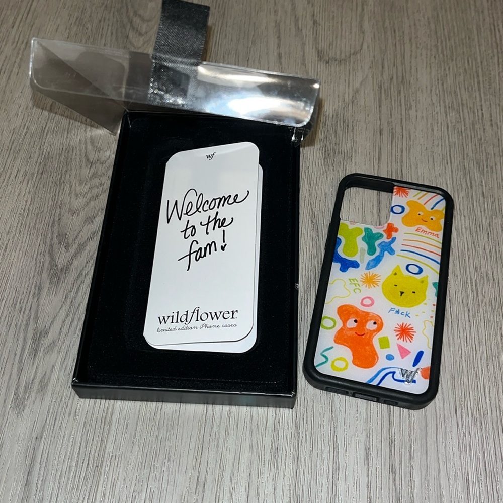 Wildflower limited edition Emma iPhone 12 case
